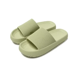 Sköna Vardagstofflor – Halksäkra & Snabbtorkande för Hem, Dusch & Strand  - Grön