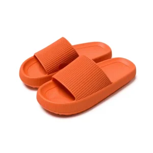 Sköna Vardagstofflor – Halksäkra & Snabbtorkande för Hem, Dusch & Strand - Orange