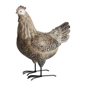 Grann Höna 31x18x39cm, Brun