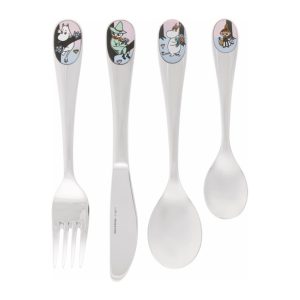 Mumin Bestickset 4 delar, Vänner för Alltid