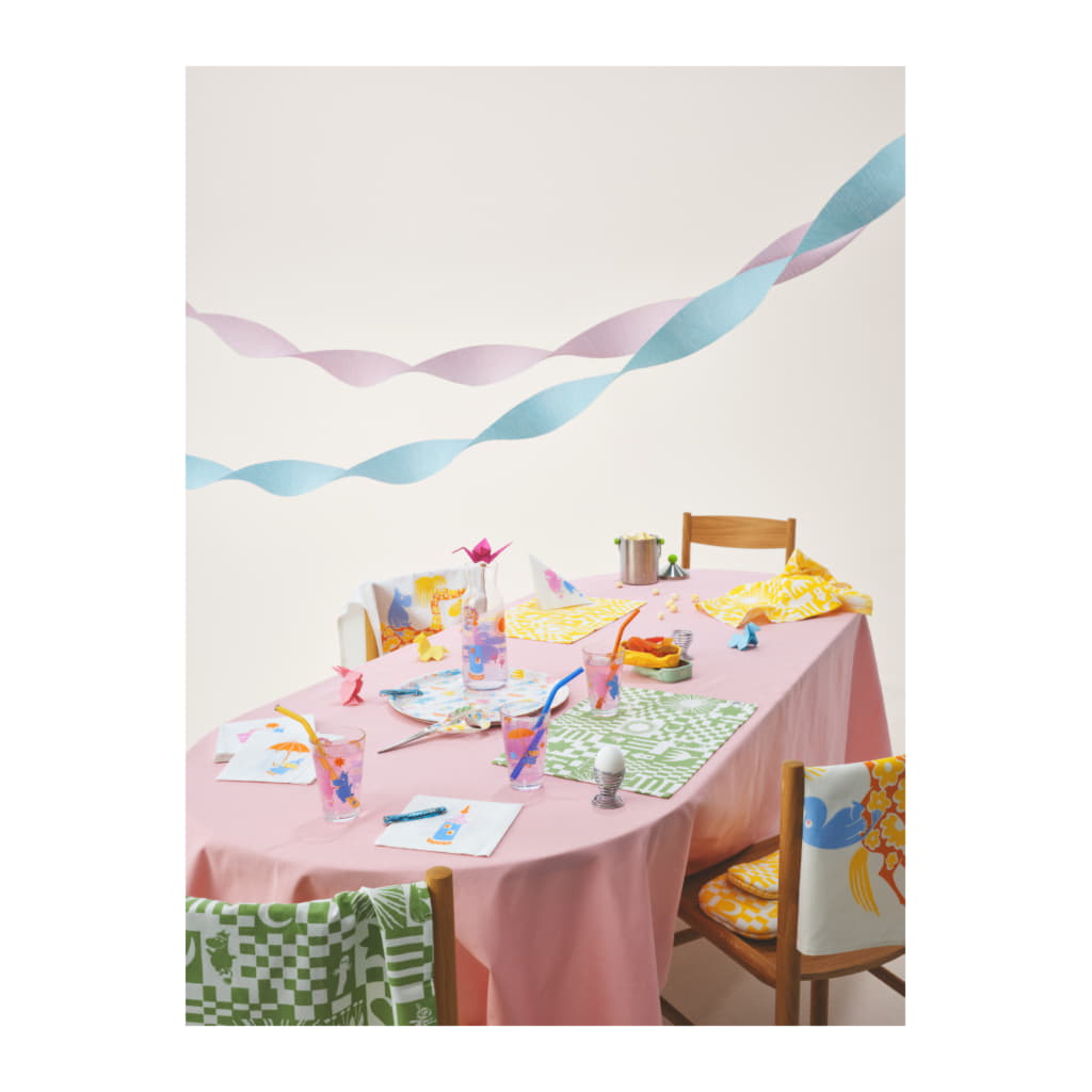 Mumin Pappersservett 33cm, Fest - Bild 3