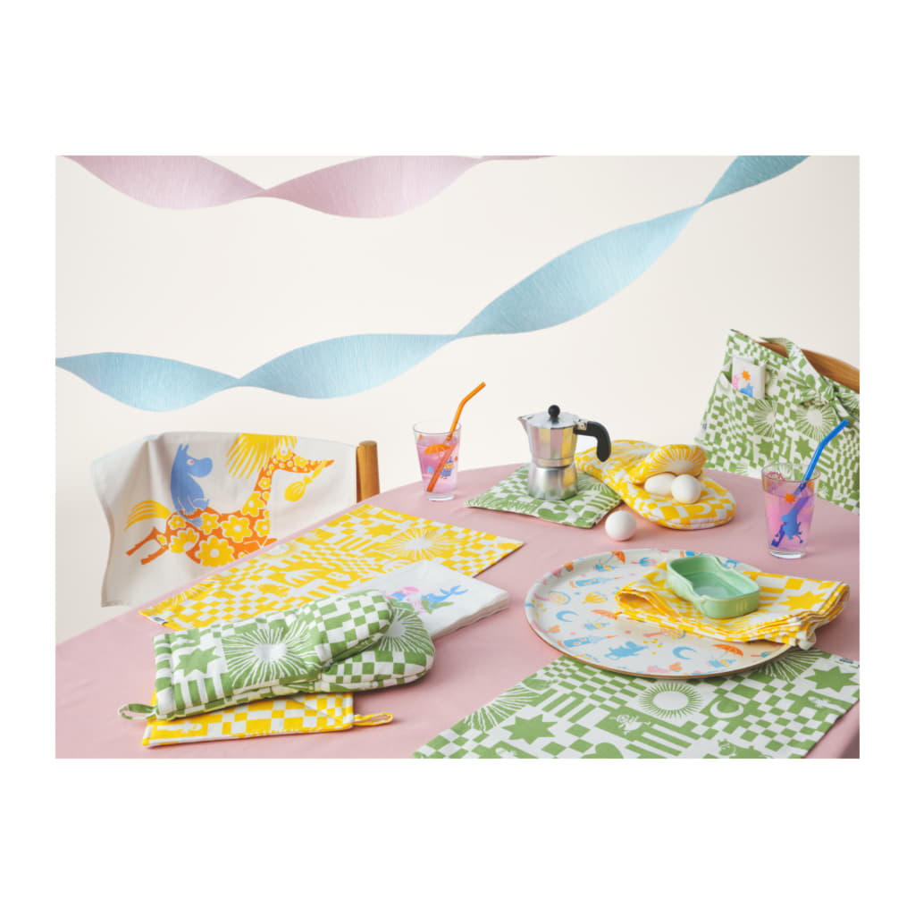 Mumin Pappersservett 33cm, Fest - Bild 4