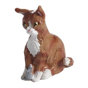 Katten Maja 7cm, Brun