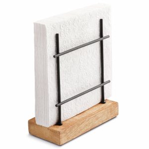 Servetthållare Figur, Svart