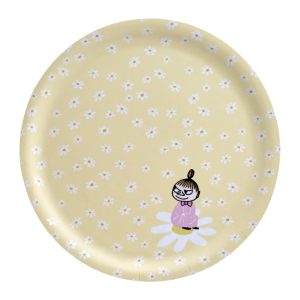 Mumin Bricka Rund 25cm, Blommor