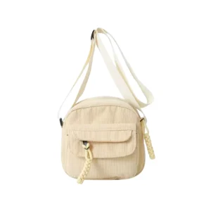 Axelväska i Manchester – Söt, Praktisk & Perfekt för Vardagen - Krämvit