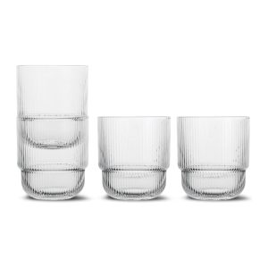 Blanka Vattenglas 4-pack, Klar