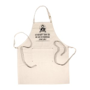 Edward Blom Förkläde Beige, En Maträtt Utan Sås