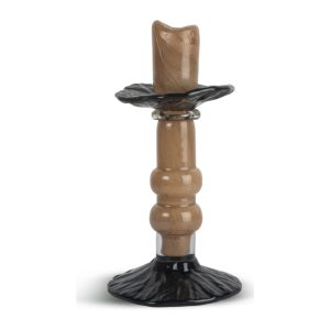 Lara Ljusstake S, Beige/Svart