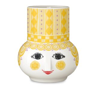 Olga Ljusstake 9cm, Gul