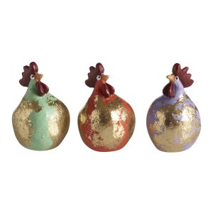 Höna Cloud 5,2cm 3-pack, Mint/Korall/Syren