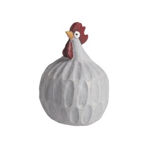 Höna Retro 8,7cm, Creme