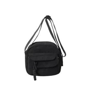 Axelväska i Manchester – Söt, Praktisk & Perfekt för Vardagen - Svart