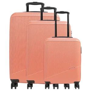 Travelite Bali Resväskeset 3-pack - Korall