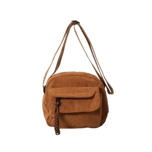 Axelväska i Manchester – Söt, Praktisk & Perfekt för Vardagen - Brun