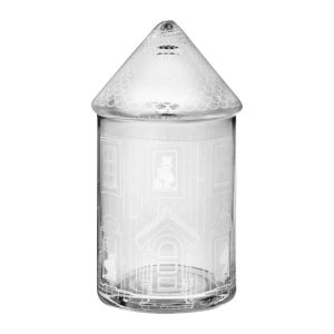 Mumin Glasburk 18,5cm, Muminhuset