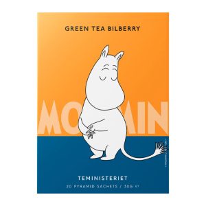 Moomin Green Tea Pyramid, Bilberry