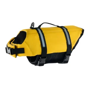 Flytväst för Hund – Säker Hundflytväst med Handtag (XXS–2XL) - Gul