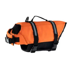 Flytväst för Hund – Säker Hundflytväst med Handtag (XXS–2XL) - Orange