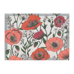 Blomsterfält Bordstablett 35x48cm