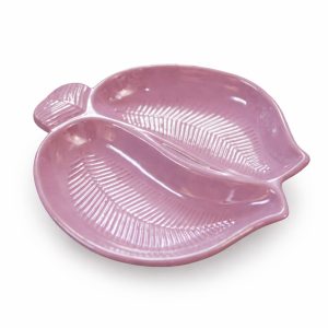 Bladformat fat i rosa keramik – Gabriel nr 935