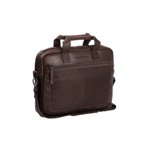 The Chesterfield Brand Calvi 15,6" Datorväska - Mörkbrun