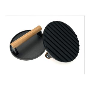 Smash Burger Press Gjutjärn 17,5cm Grill