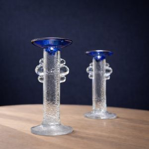 Ljusstakar av Staffan Gellerstedt för Pukeberg – 1970-tal – H 22 cm