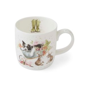 Wrendale Designs Mugg 31cl, Sleeping on the job (dog)