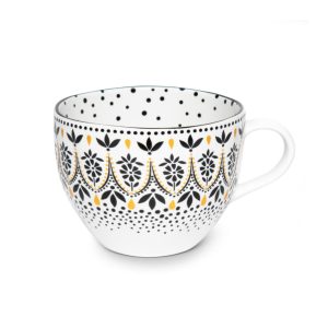 Artisanne Noir Mugg 40cl, Mandala