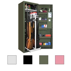 Vapenskåp SP88E i valfri färg med vapenvagn PAKETERBJUDANDE