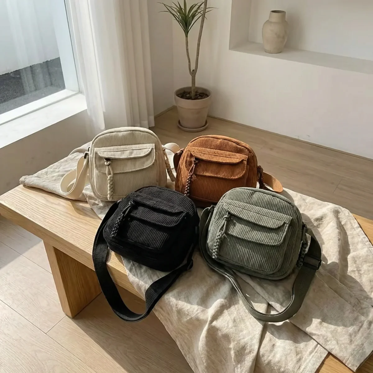 Axelväska i Manchester – Söt, Praktisk & Perfekt för Vardagen - Svart - Bild 3