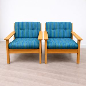 Vintage fåtöljer, 70-tal (ett par)