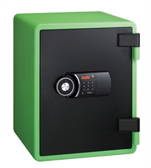 YES 031 Kodlås Grön Dokumentskåp 60P