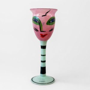 Pokalglas “Open Minds” Ulrica Hydman-Vallien, Kosta Boda